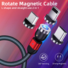 A05M01 Magnetic charging cable 180 degree free rotate
