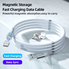 A07M12 Gen 12 Supercalla Magnetic Self Winding Cable Magnetic Usb Extension Cable Fast Charge Data Transmission