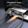 Free Logo 240W USBC 5A Fast Charging Data Transfer Cable For Mobile Phone & Laptops