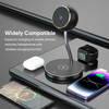 Magnetic Fast Charging Stand 4 in 1 Multi Device Wireless Charger For Mobile Phone & Watch & Earphone