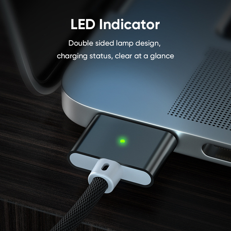140W USB To Mag-safe 3 Magnetic Charging Cable for Macbook Airbook