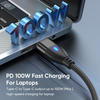 24pin 100W USBC Magnetic Cable | PD100W 3 in 1 Phone Laptoo Charger Cord 5A Fast Charging Data Cable