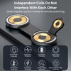 3 in 1 Foldable Wireless Mini Charger For Magnetic Portable 15W Fast Charging Stand Desktop Charging Station