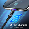Type-C 240W Charging & Data Cable | C To C 540 Degree Rotation 5A Superfast Charging Phone Charger Cable5W