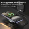 YW13 25W Qi2.2 fast magnetic wireless charging for phone