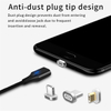 2020 New Coming original 3A Nylon Braided mobile phone charger micro usb cable magnetic charging cable