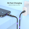 180 Bending L-Shape Type C Cable Adapter Support 240W Fast Charging & Data Sync (Included 3 Magnetic Tips)