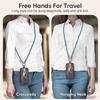 240W USBC Lanyard Cable 120CM | Neck Strap Mobile Phone 5A Fast Charging 480mbps Data Cable Lanyard