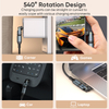 240W TYPE-C Adapter | 540 Rotation Adjustable C To C Fast Charging & Data Sync Converter Adapter