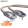 Free Logo 240W USBC 5A Fast Charging Data Transfer Cable For Mobile Phone & Laptops