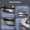 Super Mini 3 in 1 magnetic Wireless Charger Folding Inductive Charging Station 15W Fast Charger