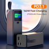 3 Output Ports 140W 100W 65W 22.5W Multi Devices Super Fast Charging Station Phone Laptop Notebook Power Bank For IPhone IPad Macbook