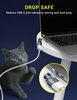 540 Rotating USB Adapter | Micro & Type C & IOS Magnetic Charger Converter for Phone Laptops Charging And Data Transfer