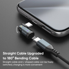 180 Degree Bending 3 Magnetic Tips Type C To USBC Phone Laptop Charger Adapter Converter