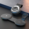 Super Mini 3 in 1 magnetic Wireless Charger Folding Inductive Charging Station 15W Fast Charger