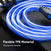 A07M13 7Pin 540 Degree 60W luminous cable fast charging + data transfer