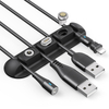 Cable Tangle & Clutter Free Organizer | Self-adhesive Charging Data Cables USB Cords Management Desk Clip