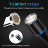 A01M12 Newest Gen 12 Magnetic Data Cable 1m 2m Wholesale Usb Cable Rotation Round Shape C Usb Cable