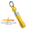 40G Fast Transfer 8K Ultra HD Output USB4 PD3.1 High Power 240W Fast Charging & Data Keychain Cable