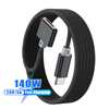 Magnet-Safe 3 USBC Type C 140W 5A Fast Charging Cable for Macbook Laptops