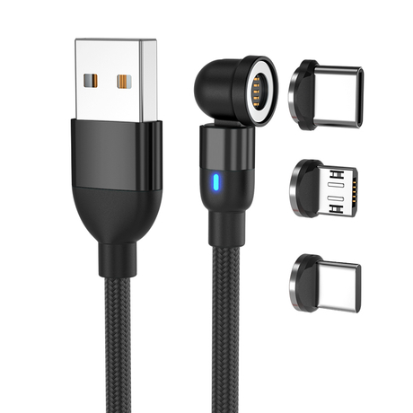 A01M05 5Pin 540 Degree 3A fast charging + data transfer (Long Light Style)