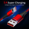 N2C Super Fast Direct Charging 5A 4.5A USB Type-C Cable for Android Mobile Phones 0.6M 1.2M 1.8M Wholesale Customized