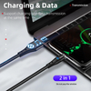 A04M12 Hot on Sale 5A Magnetic Data Cable Fast Charging Triangle LED Indicator 3 in 1 Charging Cable 1M for Phone Accessories
