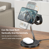 Magnetic Fast Charging Stand 4 in 1 Multi Device Wireless Charger For Mobile Phone & Watch & Earphone