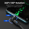 Greenport 1pin 540 Rotation 3 in 1 Magnetic Charging Cable With LED Indicator
