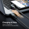A09M9 9Pin 540 degree rotating PD240w type-c magnetic fast charging data cable