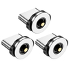 Type-C & Micro Usb & IOS Magnetic Connector Head Adapter Tips for Phone & Laptop Magnet Charging Data Cable