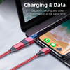 2020 Newest design Magnetic USB A /USB C to Micro USB C / IOS fast charging data cable nylon braided micro usb cable