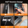 540 Degree Rotating Phone Laptop Charger 240W Type-C Adapter with LED Display