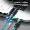 A07M9 9Pin 540 degree rotating PD60w type-c magnetic fast charging data cable (Spiral SR Style)