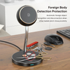 Magnetic Fast Charging Stand 4 in 1 Multi Device Wireless Charger For Mobile Phone & Watch & Earphone