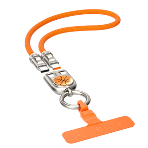 240W USB-C (Type C) 5A Fast Charging Data Lanyard Cable Phone Laptop Data Transfer Charger Cord With Custom Sticker