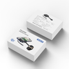 QI2.2 Retractable Mini 3 in 1 Round Wireless Charger