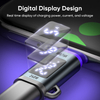 T11 Digital display 24Pin 16K/80Gbps 240W Type-C magnetic adapter